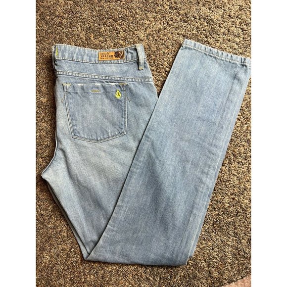 Volcom BRand Jeans Slim Fit blue denim jeans size 13 - Picture 9 of 9